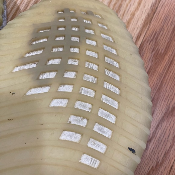 Yeezy Gray and Cream Sneakers - Picture 9 of 13